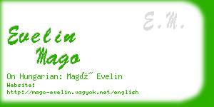 evelin mago business card